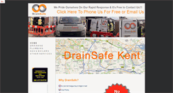 Desktop Screenshot of kent.drainsafe.co.uk