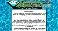 Desktop Screenshot of drainsafe.com